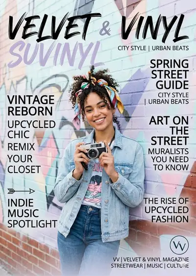 Urban Magazine Cover: Velvet & Vinyl