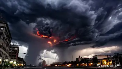 Apocalyptic Liquid Lightning Storm