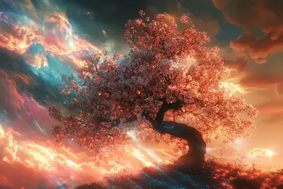 Cosmic Surreal Landscape Prompt