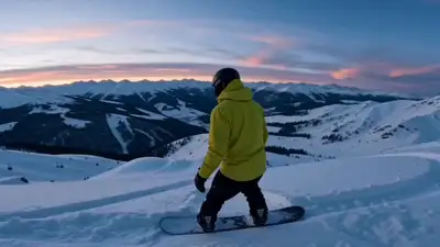 FPV Snowboard Sequence