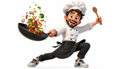 Playful 3D cartoon character render template
