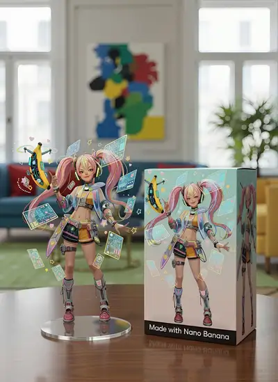 Collectible Figure from Character Photo