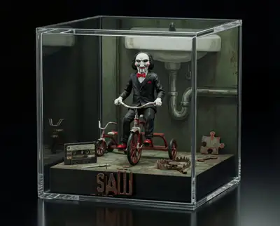 Prompt-Vorlage für Filmthemen-Sammelfiguren-Diorama