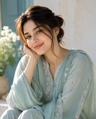 Photorealistic Portrait of a Graceful Woman