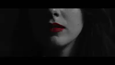 Noir Femme Fatale Cinematic Scene