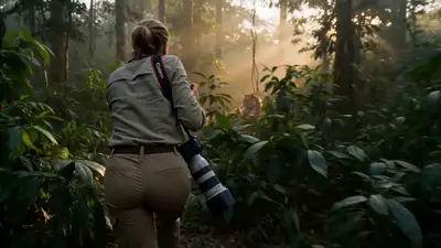 Documentary-style photographer discovers a wild tiger and cubs