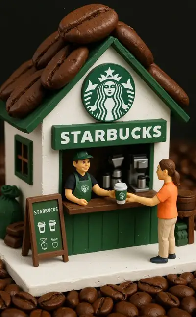 Miniature Diorama Shop for Brand