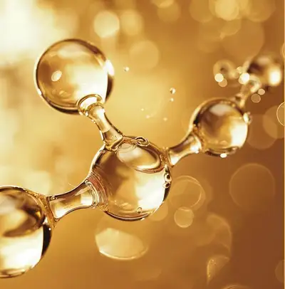 Skincare Molecule Shot with Midjourney