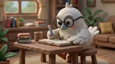 Clay 3D Animation: Mascot Gets an Idea
