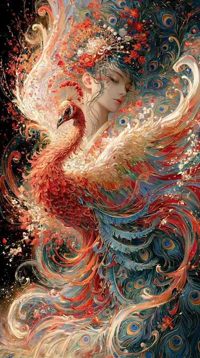 Ultra-Dense Oriental Fantasy Goddess Art Prompt