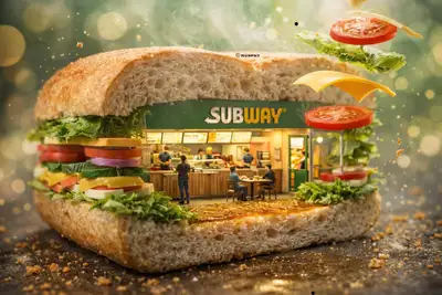 Brand Diorama Cut Open Inside a Giant Iconic Object