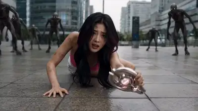 Cinematic Heroine Transformation Sequence
