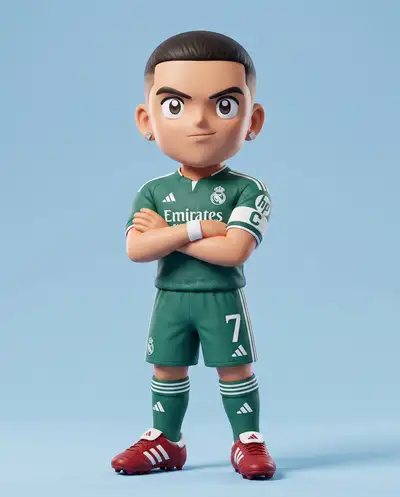 3D Caricature Figurine of Oliver Atom