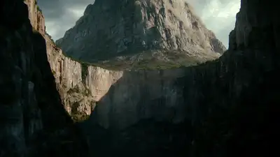 Cinematic Mountain Title Sequence for DOMINION