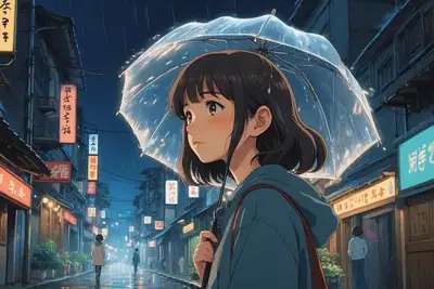 Ghibli-style magical smoke illustration prompt