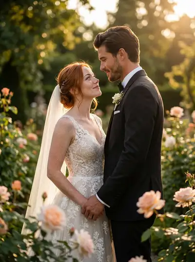 Prompt JSON do Nano Banana Pro para um retrato de casamento de luxo