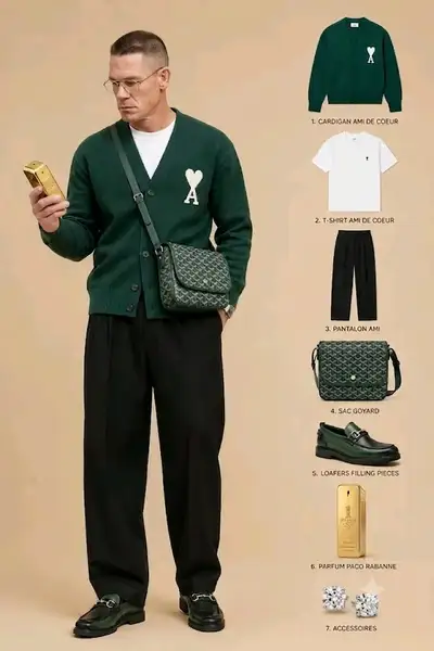 Luxury Men's Fashion Mood Board