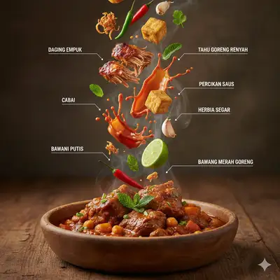 Generador de Infografías Hiperrealistas de Comida Árabe