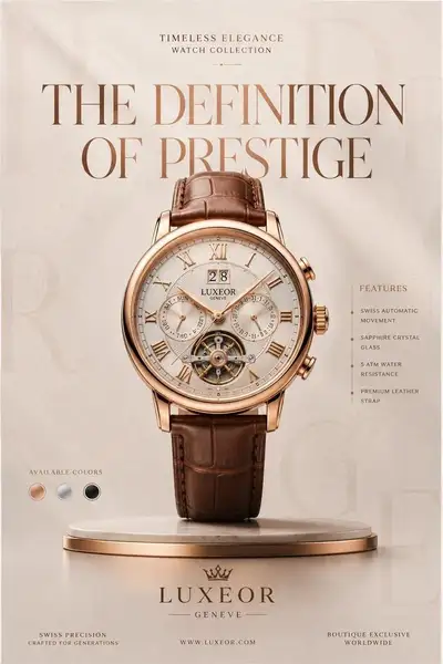Luxury Product Editorial Campaign Prompt