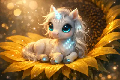 Magical Cinematic Horse Render