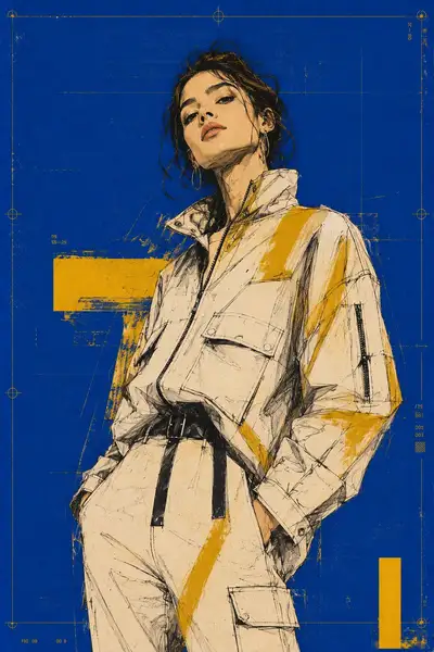 Ultra-Premium Fashion-Tech Poster Prompt