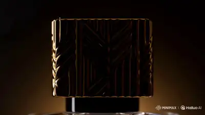 Publicité de Parfum de Luxe Ultra Premium