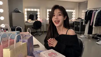 Cozy Idol Dressing Room Vlog Prompt