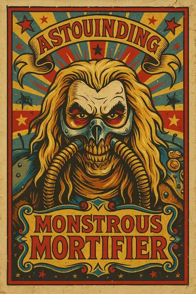 Victorian Circus Poster Lithograph Style