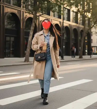 Street Fashion: Portrait with Blazer