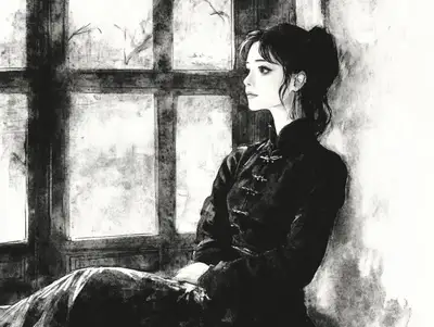 Ink Wash Art Prompt