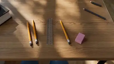 Macro Desk Items Transform into Robot