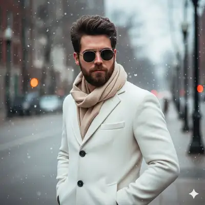 Ultra-Realistic Winter Fashion Portrait Prompt