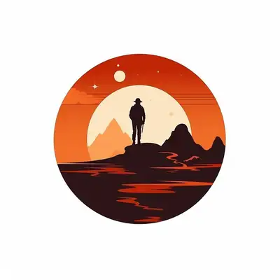 Mars Mining Company Logo Prompt