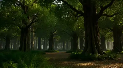 Enchanted Forest Transformation to Mythical Beasts