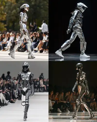 Android Fashion Week Runway