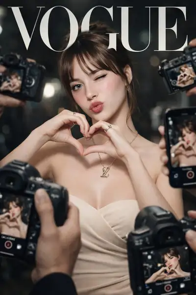 Vogue Fashion Magazine Cover Prompt