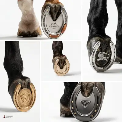 Luxury Horseshoe Editorial Photo