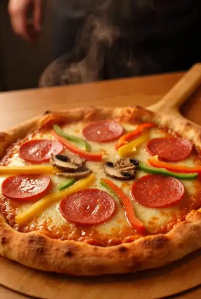 Ultra-Realistic Cinematic Pizza Video Prompt