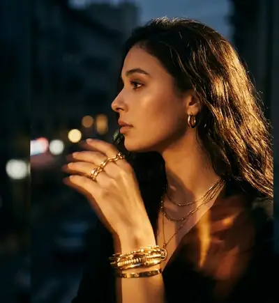 Luxury Jewelry Editorial Fashion Photo