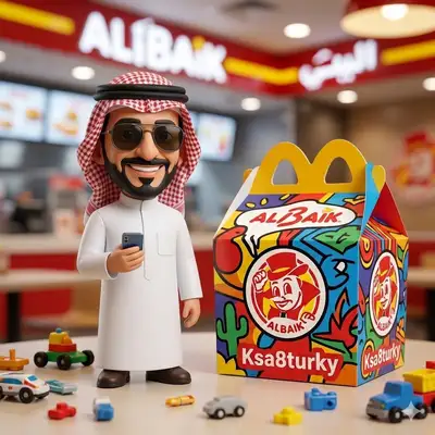 Foto de producto de una figura de juguete personalizada estilo Happy Meal
