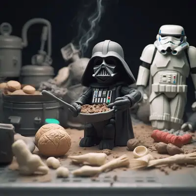 Wookiee Cookies: Galactic Baking Claymation
