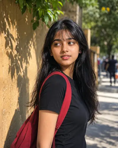 Ultra Realistic Outdoor Portrait of Young Woman