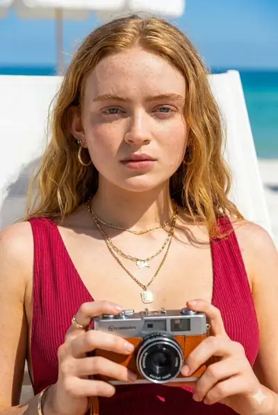 Summer Elegance Beach Portrait