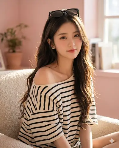 Korean Beauty Lifestyle Portrait Prompt