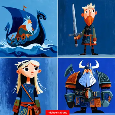 Viking Midjourney Prompt