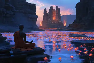 Secluded Oasis Art Prompt
