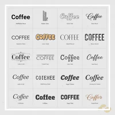 Contact Sheet Font Exploration