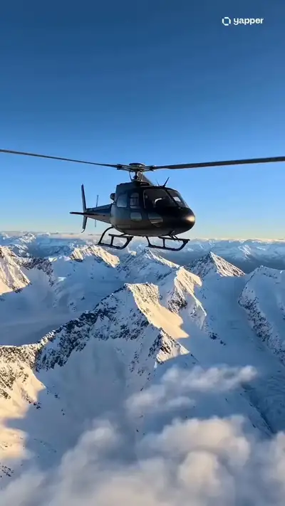 Cinematic Skydiving Adventure Sequence