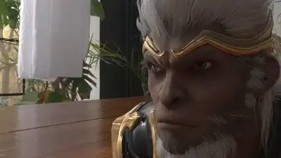 Miniature Wukong Sprint and Jump Camera Sequence