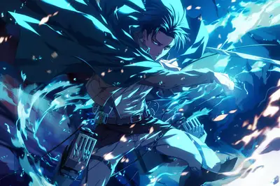 Epic Anime Hero Portrait Prompt